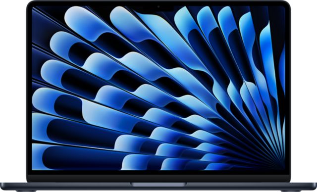 Apple 13-inch MacBook Air: Apple M5 chip with 10‑core CPU and 10‑core GPU, 24GB, 1TB SSD - Midnight
